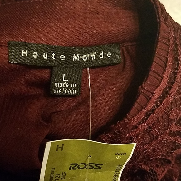 Plum top - Picture 3 of 3